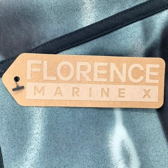 New Florence Marine X Sz 24 Shoreline Boardshort Gray Swim Shorts $75 msrp B13-1